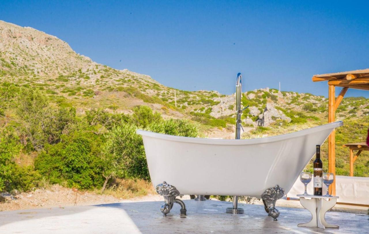 Bungalows Panstel in Kerames Rethymno Agia Paraskevi  Bagian luar foto